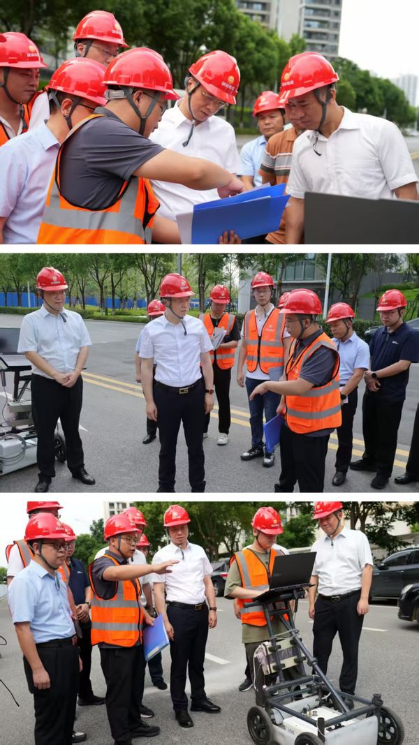 談文勝專題調(diào)研城市地質(zhì)與地質(zhì)安全工作 筑牢城市發(fā)展根基